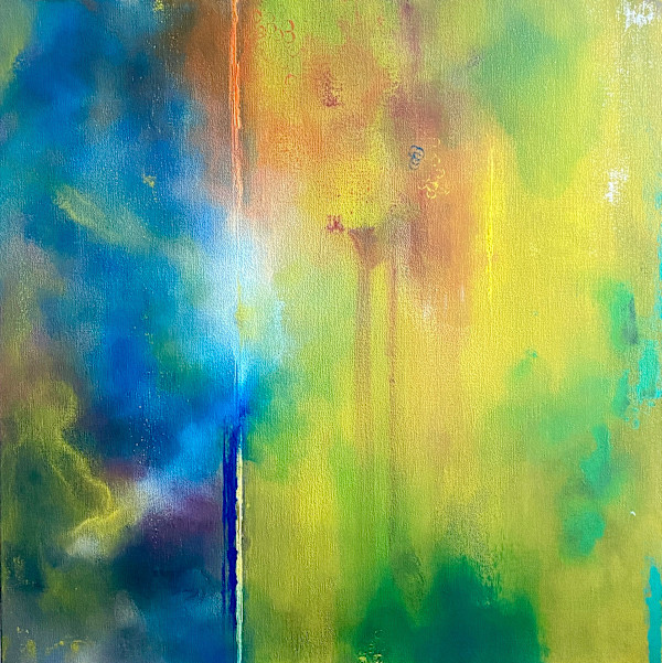 Warm Glow, 2024 (24x24) by Lulu Fall