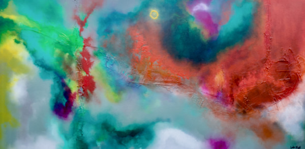 The Tough Journey, 2022 (24x48) by Lulu Fall