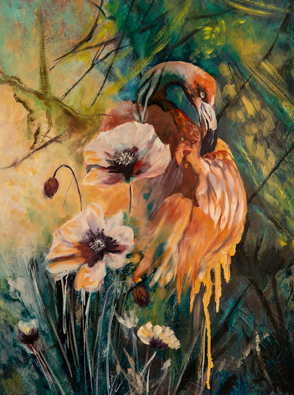 Flamingo Reverie by Tash Bardot