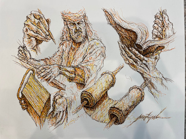 Ezekiel, Write Upon Two Sticks by Larry Prestwich, Image 16.