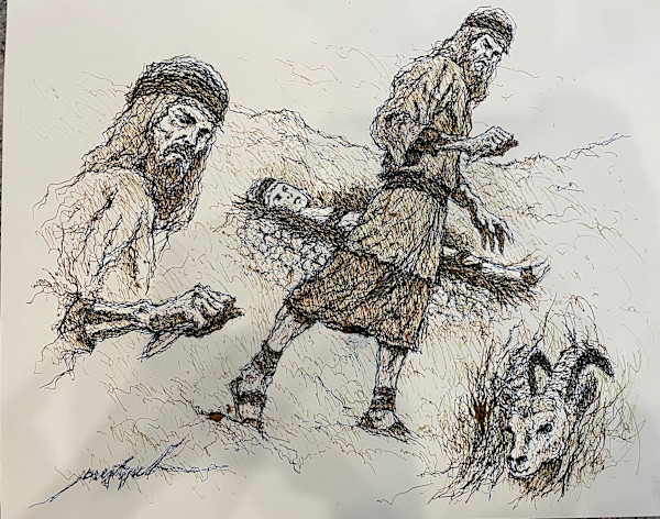Abraham Beheld a Ram in a Thicket by Larry Prestwich, Image 12.