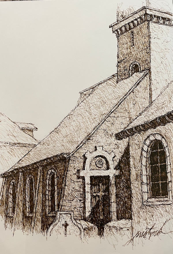 Church in Normandy, France by Larry Prestwich, Image 8.