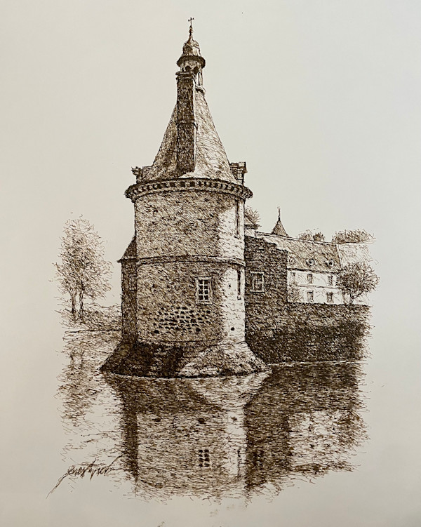 The Moat in Normandy by Larry Prestwich, Image 6.