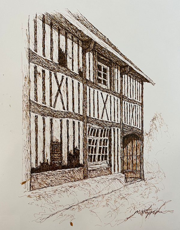 Ancient House in Normandy, France by Larry Prestwich, Image 7.