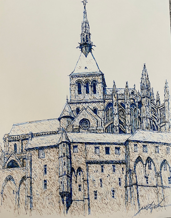 Mont St. Michel, France by Larry Prestwich, Image 2.