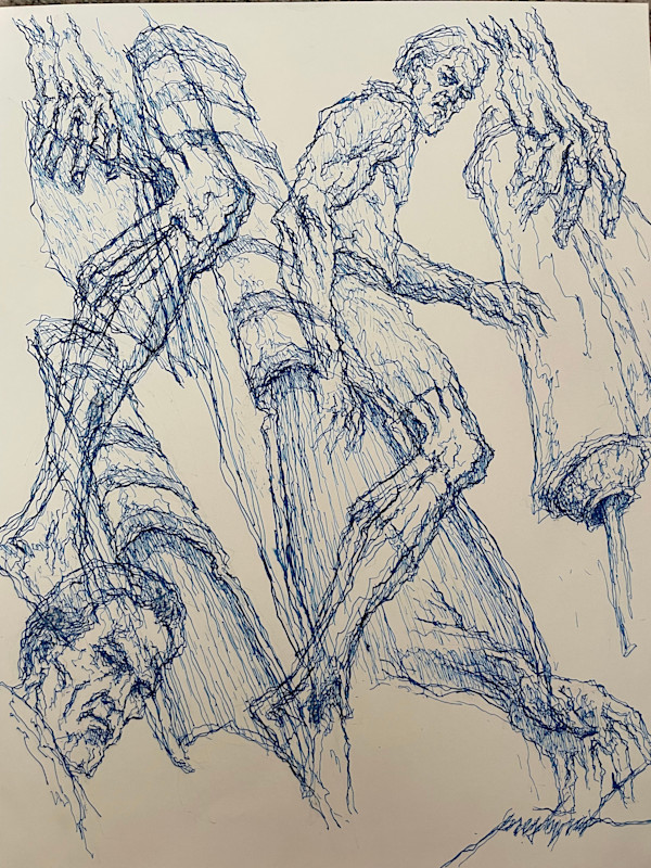 Scripture Figures 2 by Larry Prestwich, Image 19.