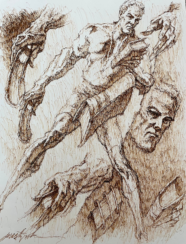 Scripture Figures 5 by Larry Prestwich, Image 13.