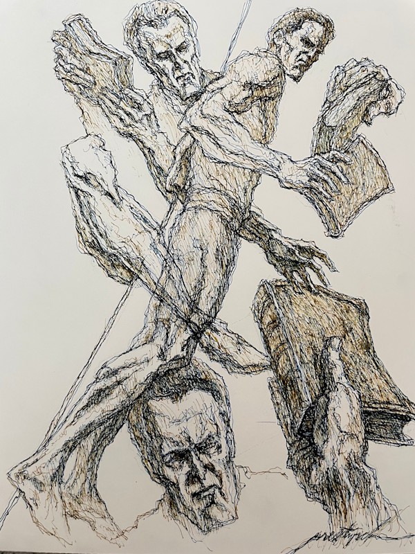 Scripture Figures 6 by Larry Prestwich, Image 11.
