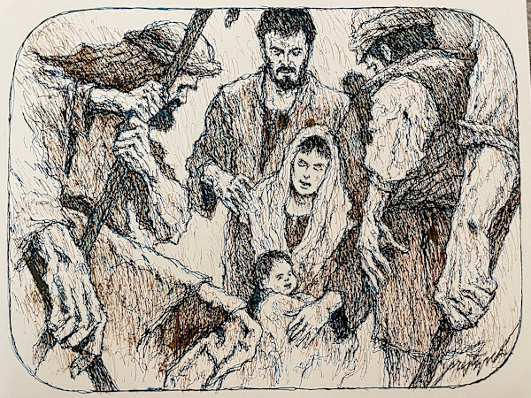 2018 Nativity by Larry Prestwich, Image 1.