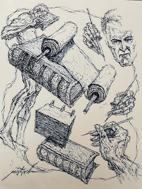 Scrolls and Plates by Larry Prestwich, Image 7.