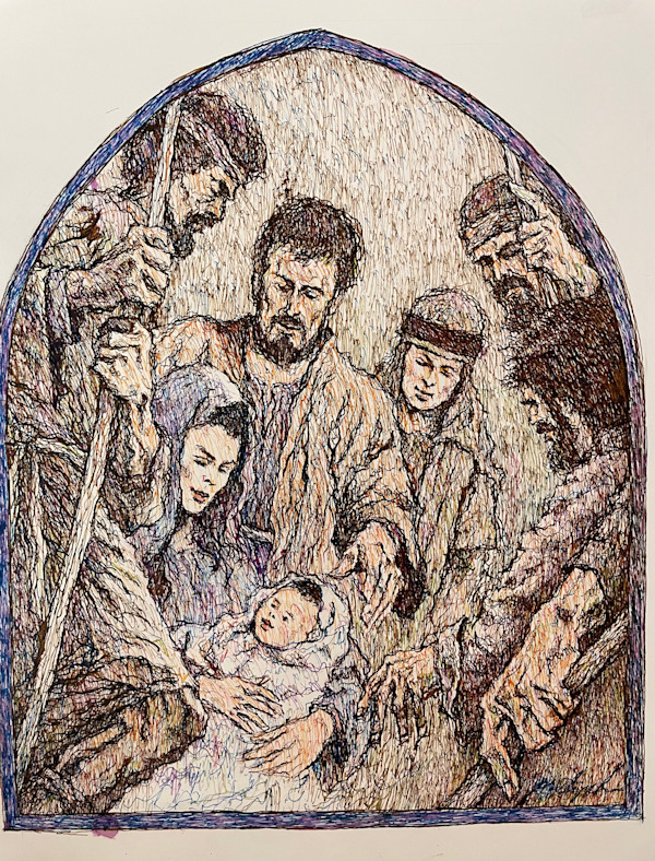 Nativity 1 by Larry Prestwich, Image 1.