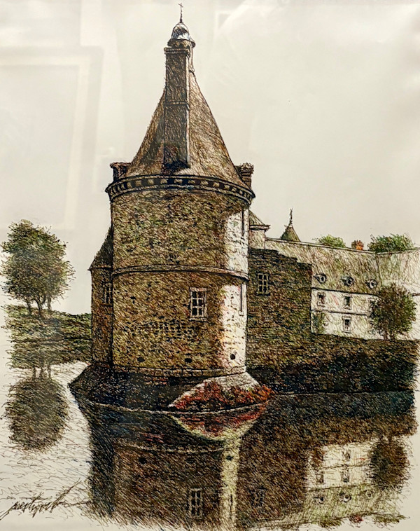 Castle at Merlerault by Larry Prestwich, Image 2.