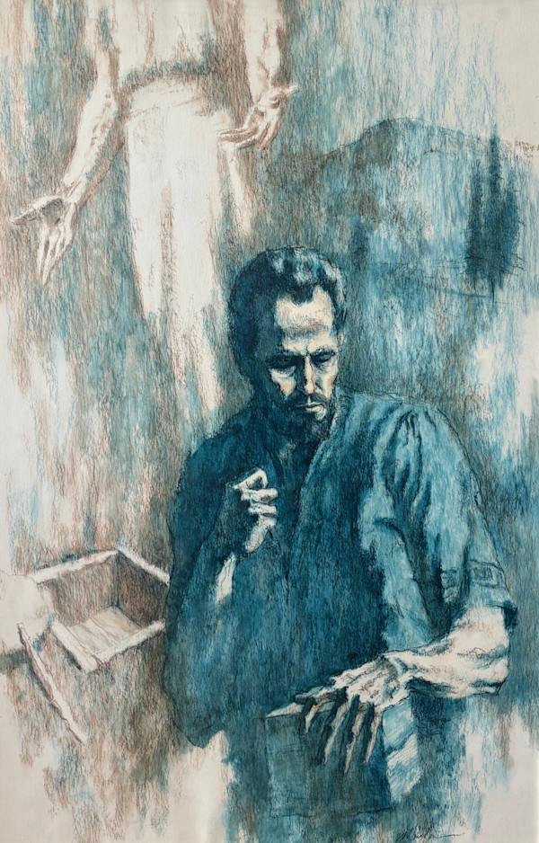 The Savior Looks On by Larry Prestwich, Image 2.