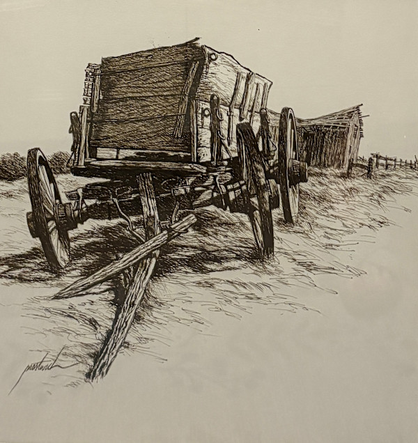 The Old Wagon by Larry Prestwich, Image 1.