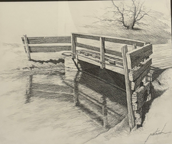 Old Bridge in Pioneer Park by Larry Prestwich, Image 1.