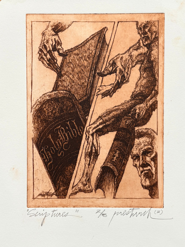 Scriptures 2/8 by Larry Prestwich, Image 1.