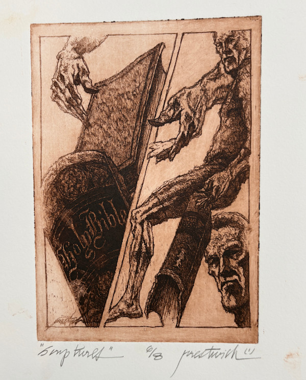Scriptures 6/8 by Larry Prestwich, Image 1.