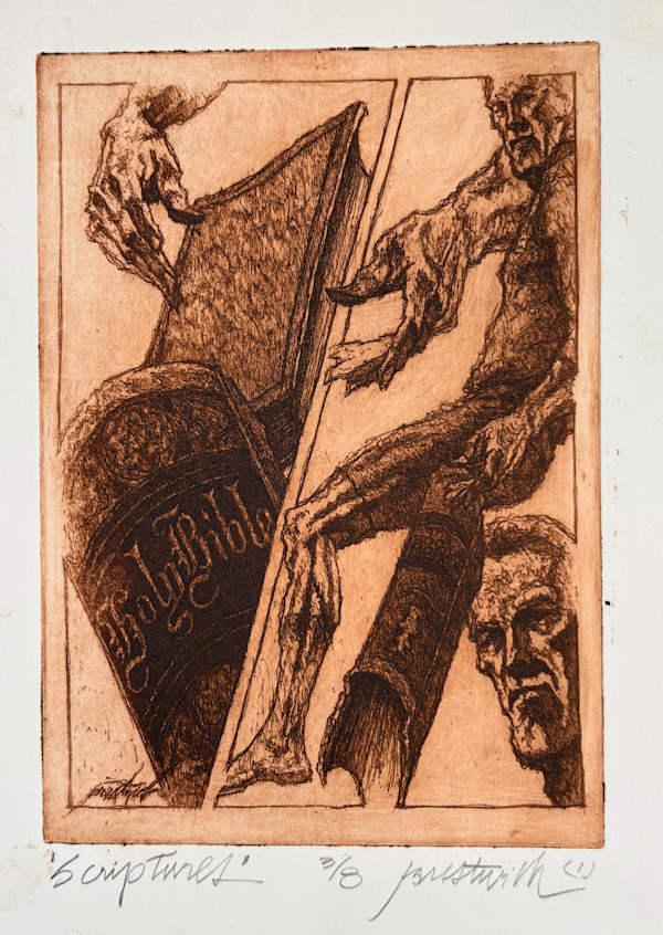 Scriptures 3/8 by Larry Prestwich, Image 1.