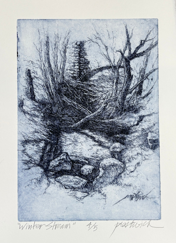 Winter Stream 4/5 by Larry Prestwich, Image 1.