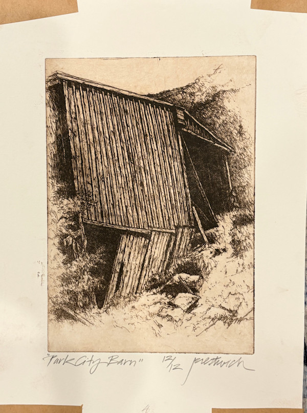 Park City Barn 12/12 by Larry Prestwich, Image 1.