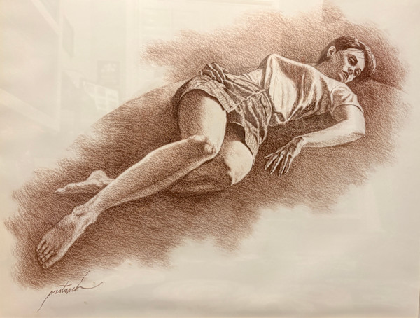 Reclining Model by Larry Prestwich, Image 1.
