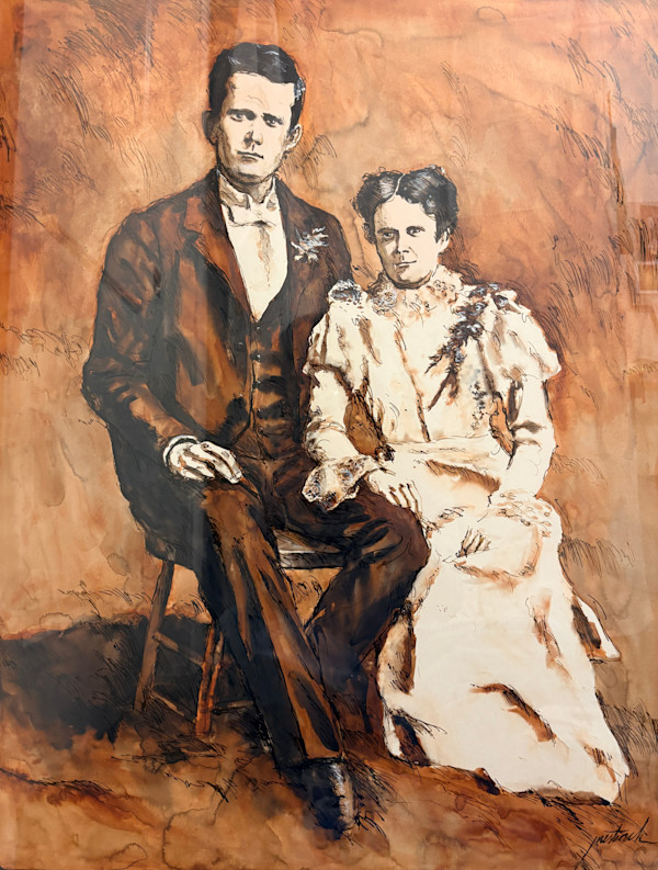 George and Jane Boyack Wedding Day by Larry Prestwich, Image 1.