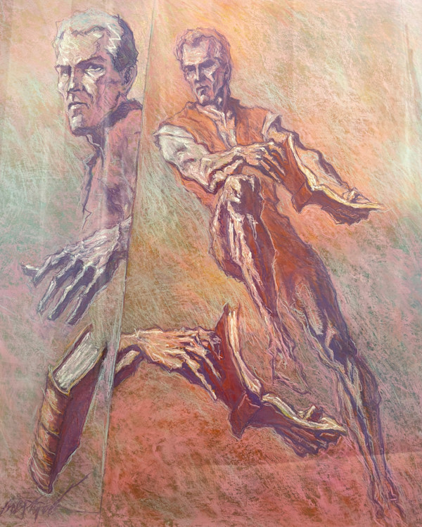 Figures from the Transitions of Line and Color by Larry Prestwich, Image 1.
