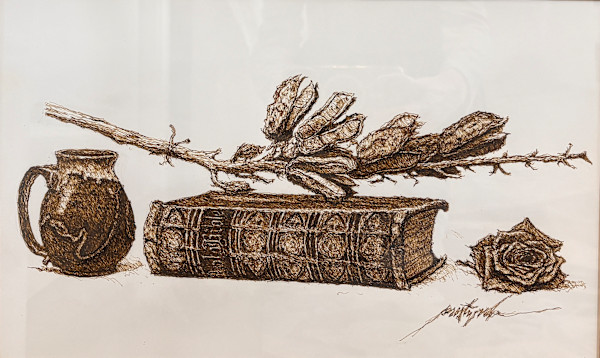 Still Life with Bible by Larry Prestwich, Image 1.