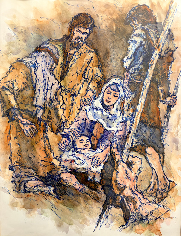 Nativity by Larry Prestwich, Image 1.