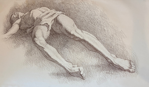 Reclining Figure by Larry Prestwich, Image 1.