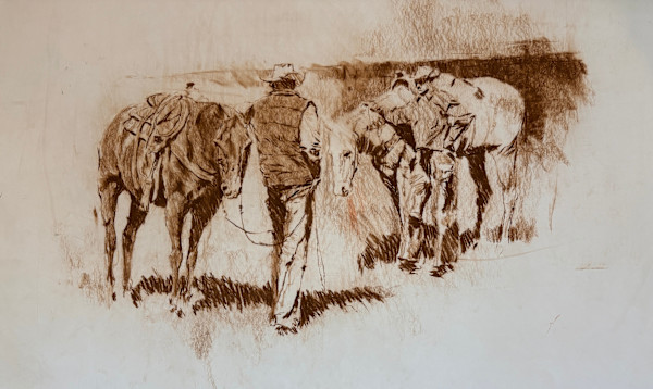 Out with the Horses by Larry Prestwich, Image 1.