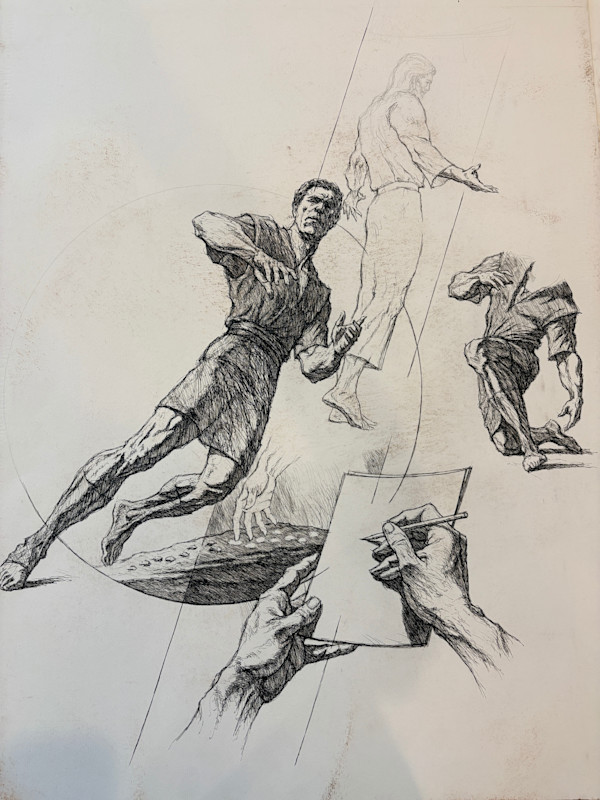 Brother of Jared Study by Larry Prestwich, Image 1.