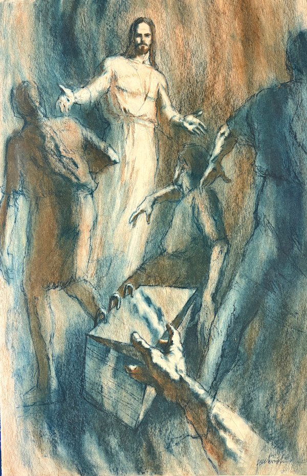 The Resurrected Jesus and Others by Larry Prestwich, Image 1.