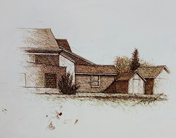 Outbuildings by Larry Prestwich, Image 1.