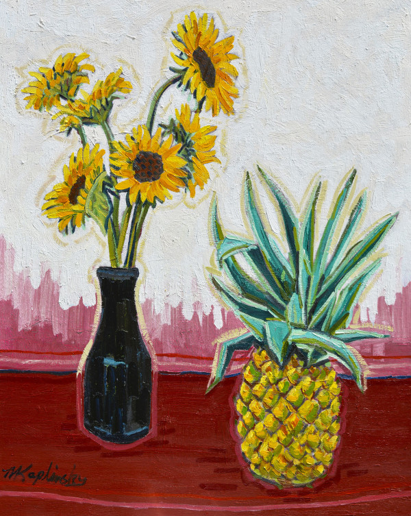 Sunflowers Pineapple by Matt Kaplinsky