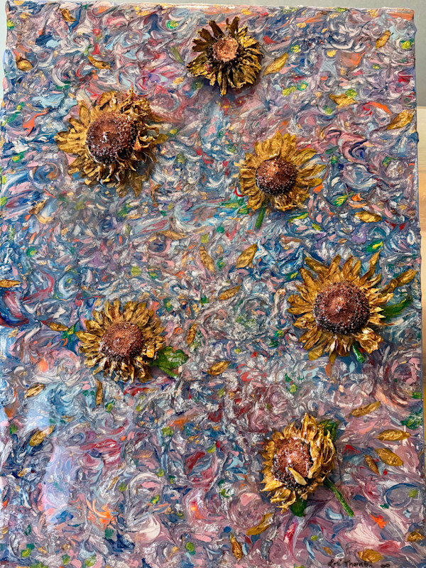 Dance of the Golden Sunflowers by Lori Thornton, Image 1.