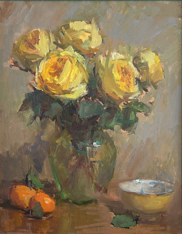 Yellow Roses by Patricia Nebbeling