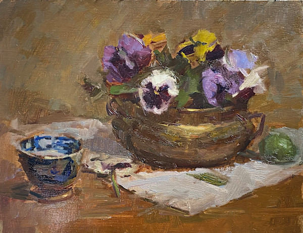 Pansies by Patricia Nebbeling