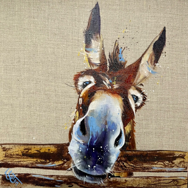 Little donkey by Louise Luton