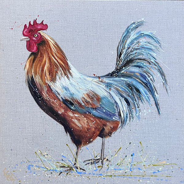 Cock of the walk by Louise Luton