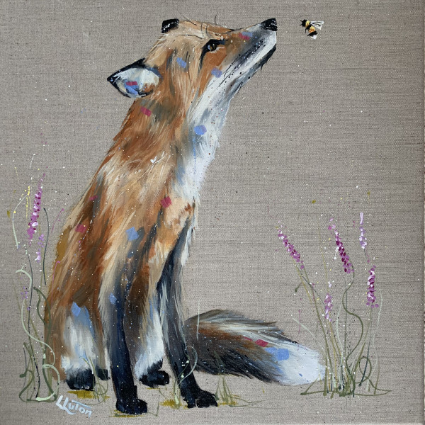 The fox and the bumblebee by Louise Luton