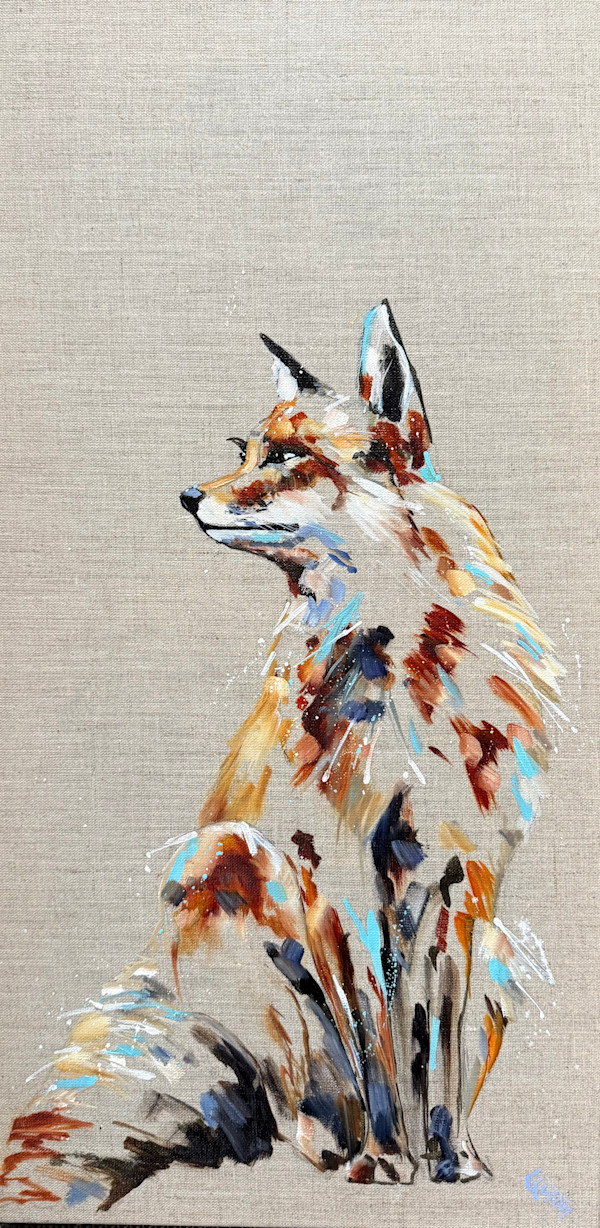 Watchful fox by Louise Luton, Image 13.