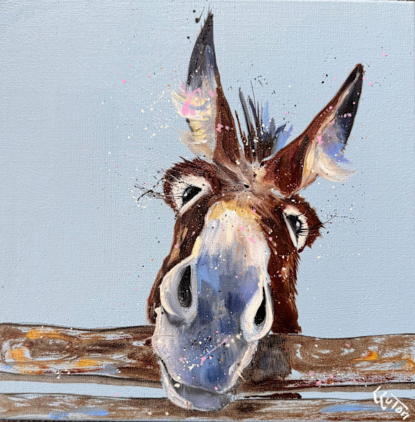 Little donkey by Louise Luton