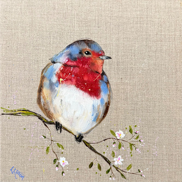 Little spring robin by Louise Luton, Image 5.