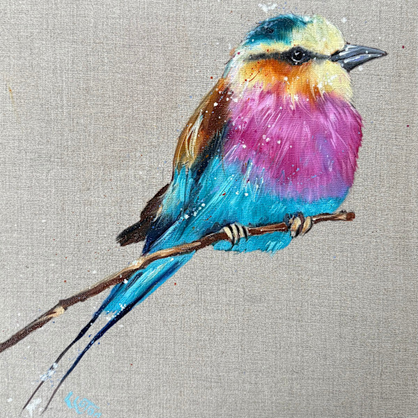 Little Lilac breasted roller by Louise Luton, Image 1.