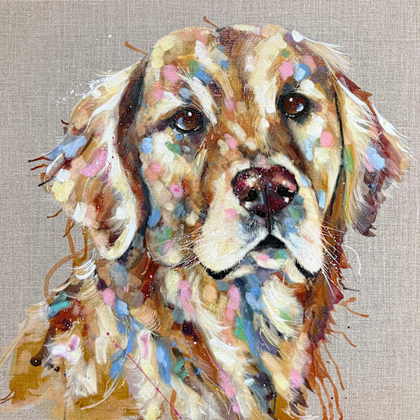 Goldie (Golden retriever) by Louise Luton, Image 2.