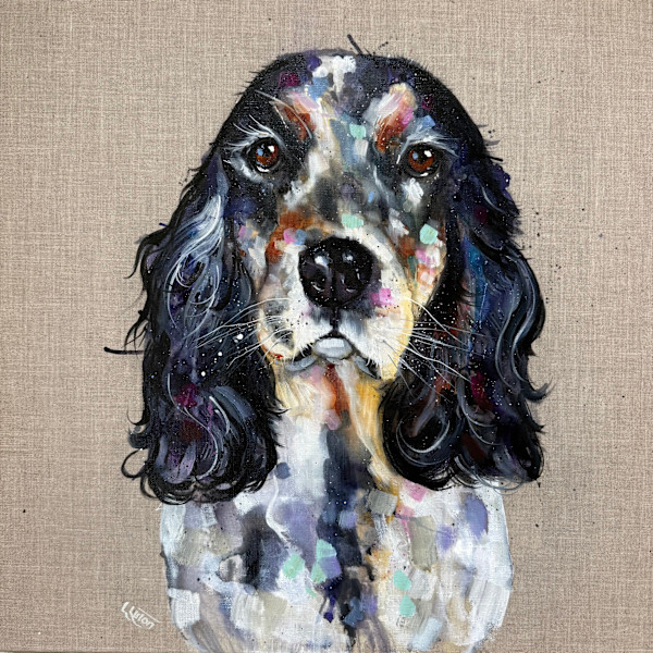 Cookie (Spaniel) by Louise Luton, Image 3.