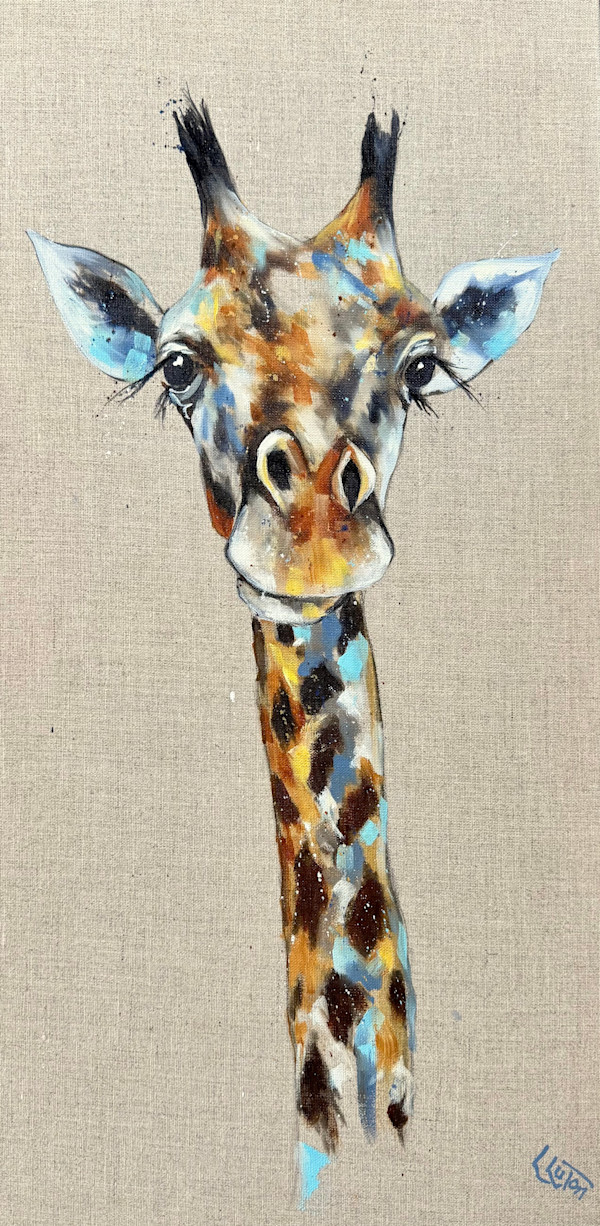 Joyful giraffe by Louise Luton, Image 1.