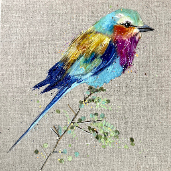 Little Lilac breasted roller by Louise Luton, Image 1.