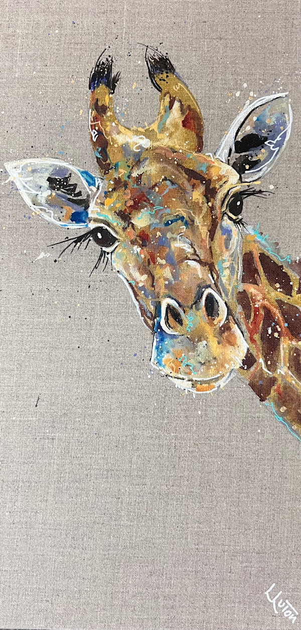 Little giraffe by Louise Luton